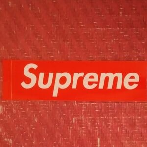 Supreme Logo Sticker
